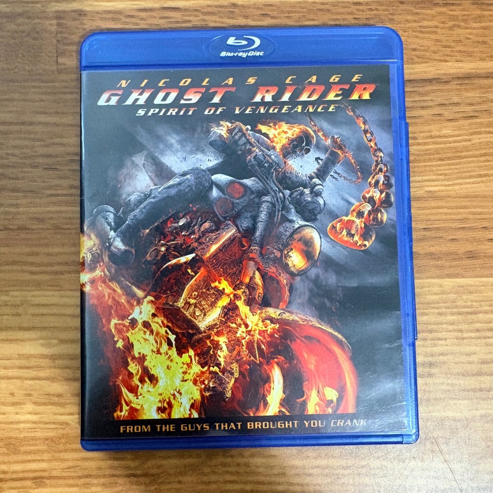 Ghost Rider Spirit of Vengeance Sony Blu-ray Movie Nicolas Cage Marvel Action